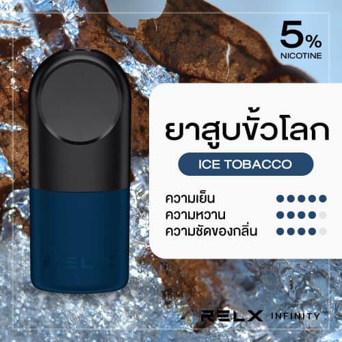 RELX Infinity Pod กลิ่นยาสูบขั้วโลก