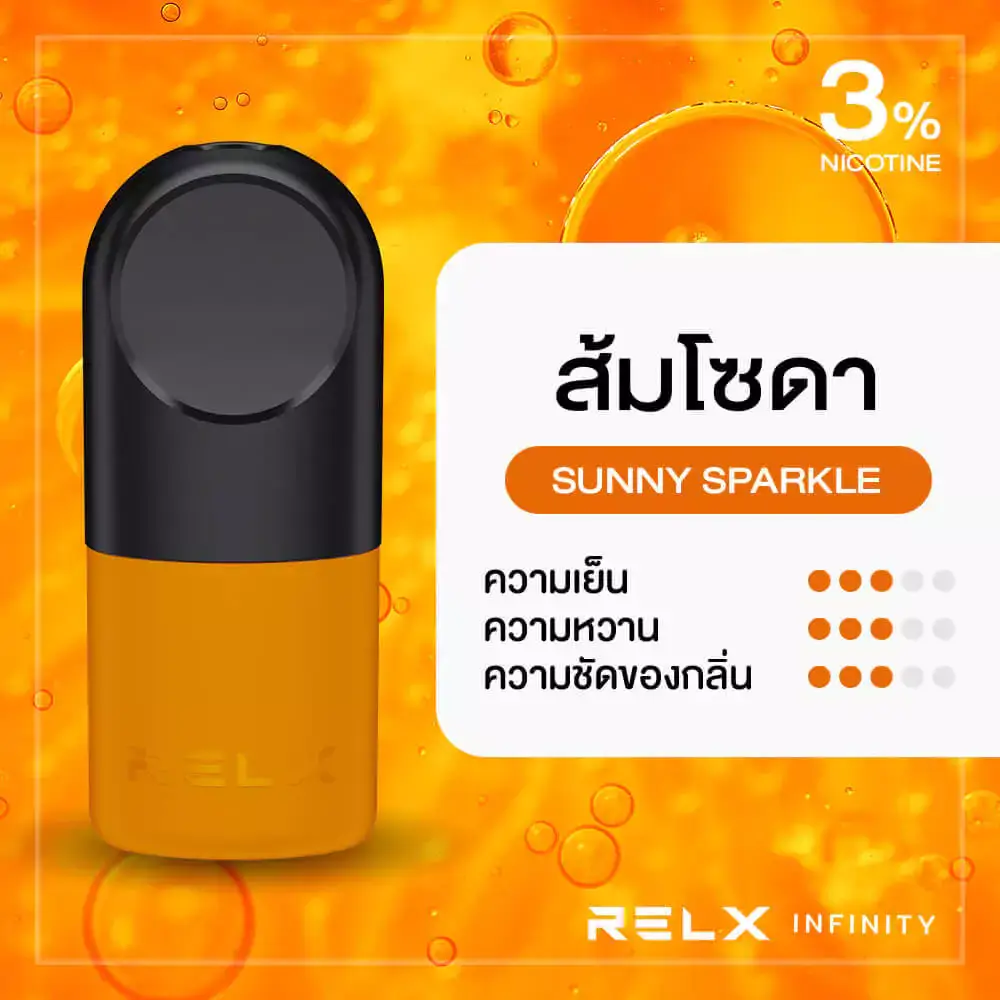 RELX Infinity Pod Pro กลิ่นส้มโซดา