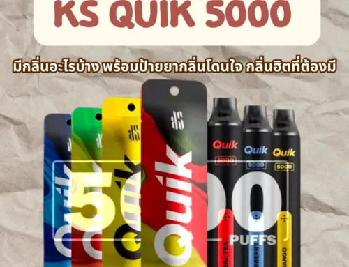 ks quik 5000 มีกลิ่นอะไรบ้าง พร้อมป้ายยากลิ่นโดนใจ กลิ่นฮิตที่ต้องมี